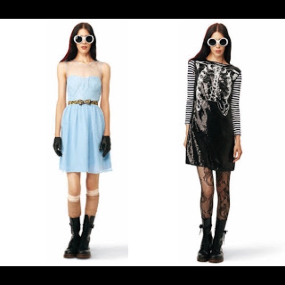 Rodarte for Target blue dress. Size 1 - Picture 2 of 2